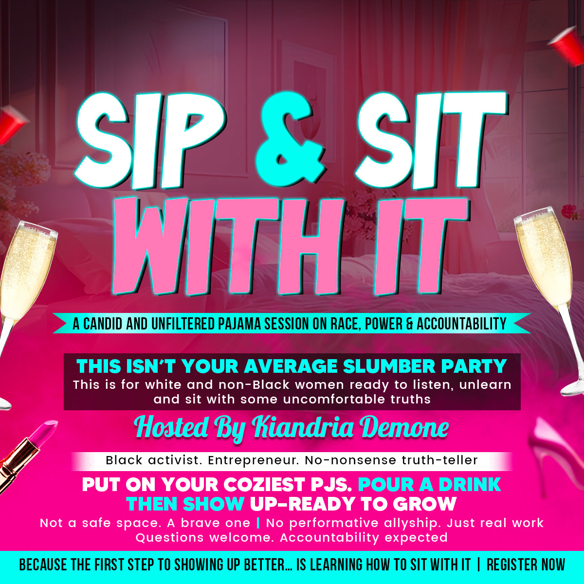 SIP & SIT WITH IT (VIRTUAL EVENT TICKET)
