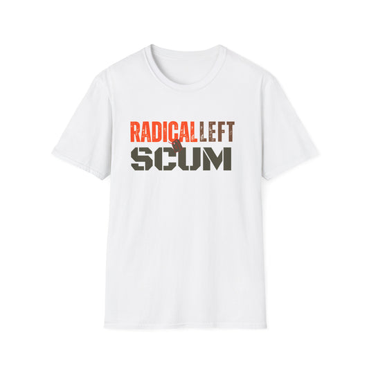 Radical Left Scum Combat Tee