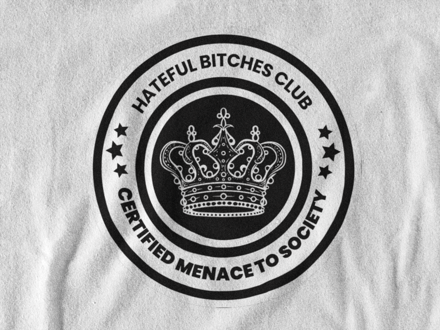 “HATEFUL B*TCH CLUB” OFFICIAL MEMBER TEE